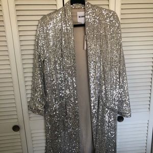 BB Dakota long sequenced duster from Anthropologie